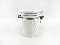 "Жемчужная волна" Банка для сыпучих продуктов 750мл с клипсой