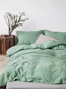 "Capriccio" Комплект постельного белья, семейный, цв.зеленый, 50х70см, полисатин