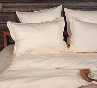 "Urban Classic" Шампань" Простыня на резинке 160х200х25см, мако-сатин