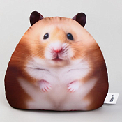 Подушка-антистресс "Хомяк" 27х11х30см