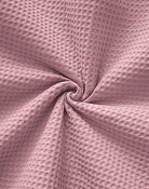 Полотенце вафельное 90х150см, цв.светло-розовый