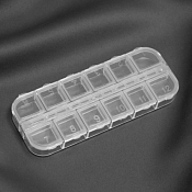 Органайзер для мелочей 13х5х1,3см, 12 отделений