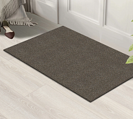 SHAHINTEX ТАФТИНГ Коврик придверный влаговпитывающий 40х60см, цв.коричнево-серый гранит
