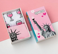 Набор носков "Party hard" 2пары, 36-40