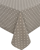 "Горошек серый" Скатерть 110х145см