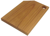 Доска разделочная 21х30х2,5см массив, дуб, прямоуг.