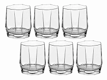 "PSB" HISAR" Набор стаканов для виски 6шт 210мл