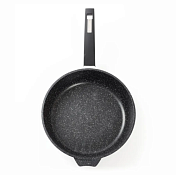 "Гранит" Blaсk Induction Pro" Сковорода с АПП, 26см, h 6,5см, с/р