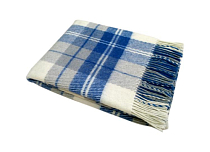 Плед "Эльф.NOAH" 140х200см, бел-сер.гол-коб