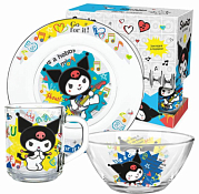 "Куроми" Набор посуды "Граффити" 3пр.