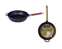 "Гардарика" Сотейник чугунный, 26 см, д/р