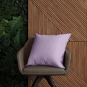 "Рогожка" Наволочка декоративная 40х40см, цв.сирень