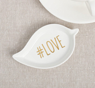 "LOVE" Подставка под чайный пакетик 7x10x1см