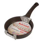 "KUKMARA"Stella" Сковорода 22см,h 5,2см, с АПП, цв.мокко