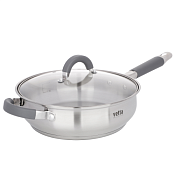 "VETTA" Вета" Сотейник с 2-я ручками 3,2л, 24см, с индукционным дном