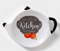 Подставка под чайный пакетик "Гурман" 12x9см