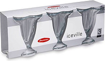 "PSB" ICE VILLE" Набор креманок 3шт 13см
