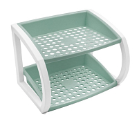 "Krita" Этажерка настольная 25х19х18см, цв.серая мистерия