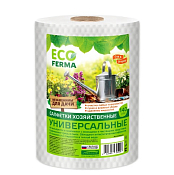 "ECO Ferma" Набор салфеток в рулоне, соты, 22х23см, 140шт.