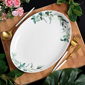 "Daniks" Эвкалипт" Блюдо овальное 30,2см