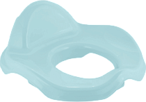 "Lalababy" Детская накладка на унитаз "Follow Me", 39,5х33,5см, цв.голубой