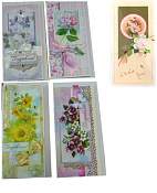 Открытка "Женская" ручной работы