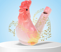 Свистулька "Петух" 3,5х7х5см