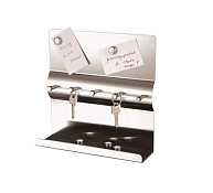 AXENTIA Ключница 5 крючков, с магнитной доской