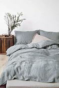 "Capriccio" Комплект постельного белья, евро, цв.серый, 70х70см, полисатин