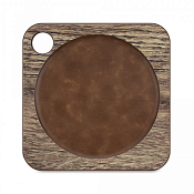 "COMPOSE EAT" ProFashion" Подставка под бокал 10х10см, цв.дуб мореный