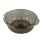"LONGSTAR" Таз круглый, 32,5х30,5х11см, цв.коричневый