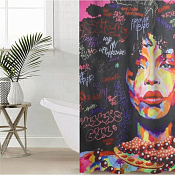 Штора для ванной "Брайтон" 180х180см