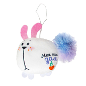 "FANCY" Игрушка мягк. "Заяц Бусик" 10х2х10см