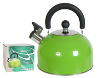 Чайник 2,5л "Кухня" цв.зеленый
