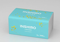 "INSHIRO"Luxury Tiffany" Салфетки бумажные в мягкой упаковке, трехслойные 200шт.