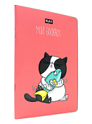 "MyArt" Блокнот в линейку "В тренде. Кот" 40л.