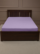 "Amore Mio" Простыня на резинке 180х200х20см, цв.сиреневый