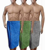 Килт мужской махровый 70х150см, в ассорт.