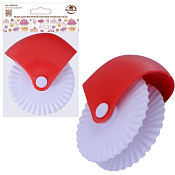 Резак для фигурной нарезки полосок теста 10х8,8х4см