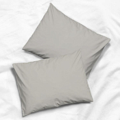 "Holiday" Набор наволочек 50х70см 2шт, цв.кремовый, полисатин