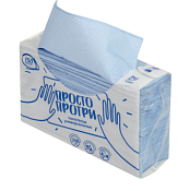 Полотенца бумажные двухслойные "Просто протри" 150шт.