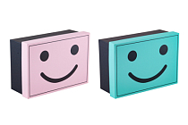 Коробка подарочная "Smile" 20х14х8см, 2цв.