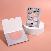 "Девушка в шляпе" Матирующие салфетки 100шт., цв.розовый