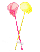 Сачок 60см в ассорт.