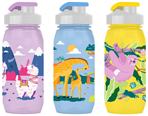 Бутылка для напитков "Вокруг Света" 400мл, цв.ассорт.