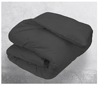 "Василиса" Пододеяльник 145х215см, цв.графит, перкаль