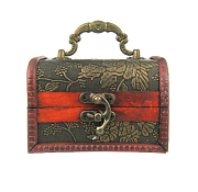 Сундучок "Лоза" 11х7,3х7,5см с ручкой