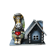 Подставка под зубочистки "Лошадка с сердечком" 11х11х7см