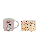 Кружка КотDog "Маме нужен кофе" 350мл, в п.у.