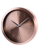 Часы настенные "Такт" 25,2х4,2см, цв.розовый